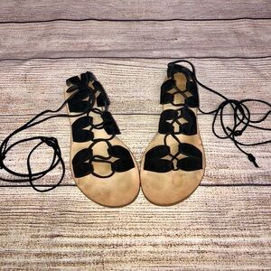 Cornetti Innamorati Lace-up Sandals